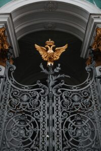 Home Alloy Design Wrought Iron Palace gate