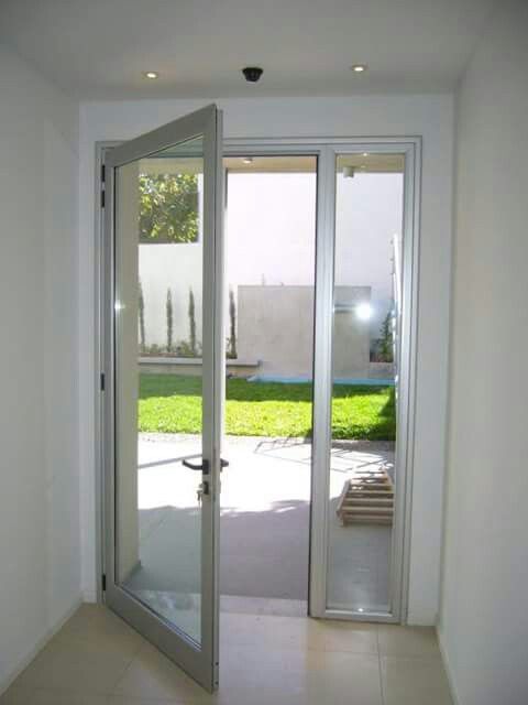 Aluminum door