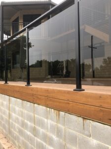Steel & Glass Staircase Railing Modern Steel & Glass Balcony Railing
