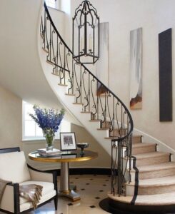 Luxury Steel Staircase railing