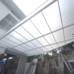 Polycarbonate awning