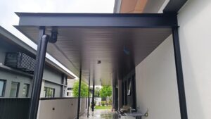 PU metal deck roof 
