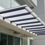 Polycarbonate awning