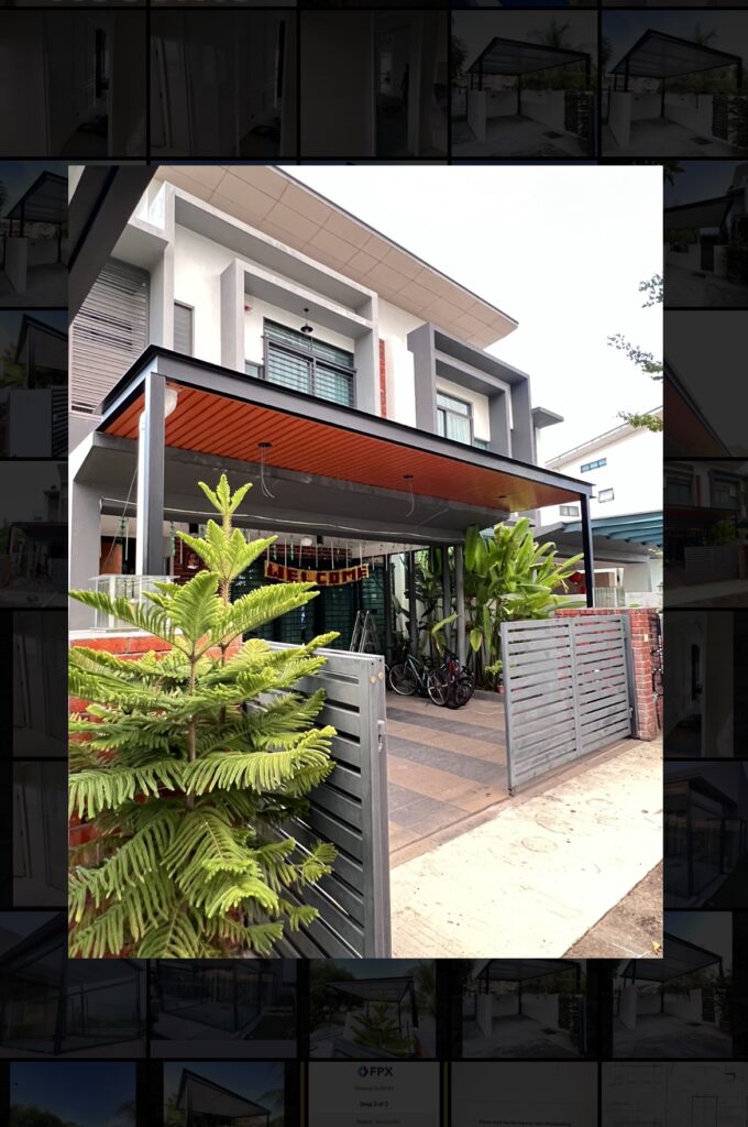 PU metal deck roof