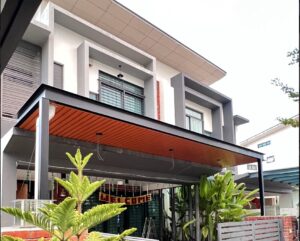 PU Metal Deck Roof & Aluminum Ceiling PU metal deck