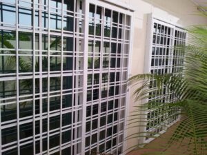 sliding door grille