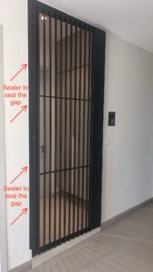 door grille