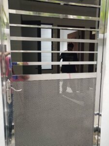 stainless steel door grille