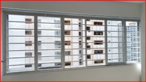 Aluminum window grille