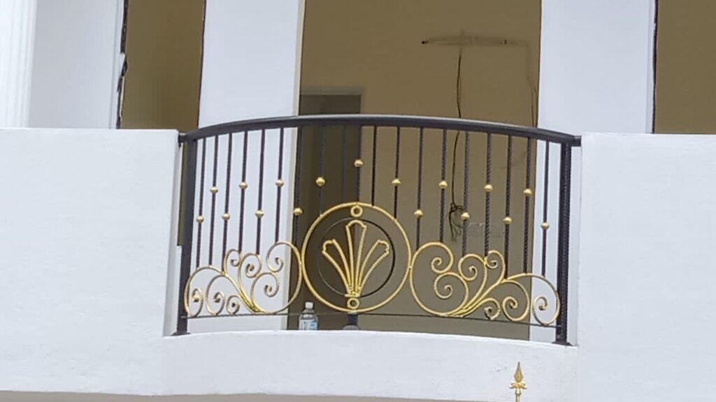 wrought iron railing