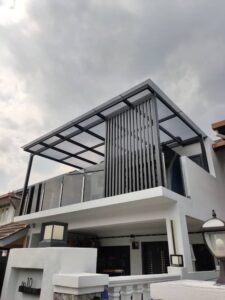 Glass railing
