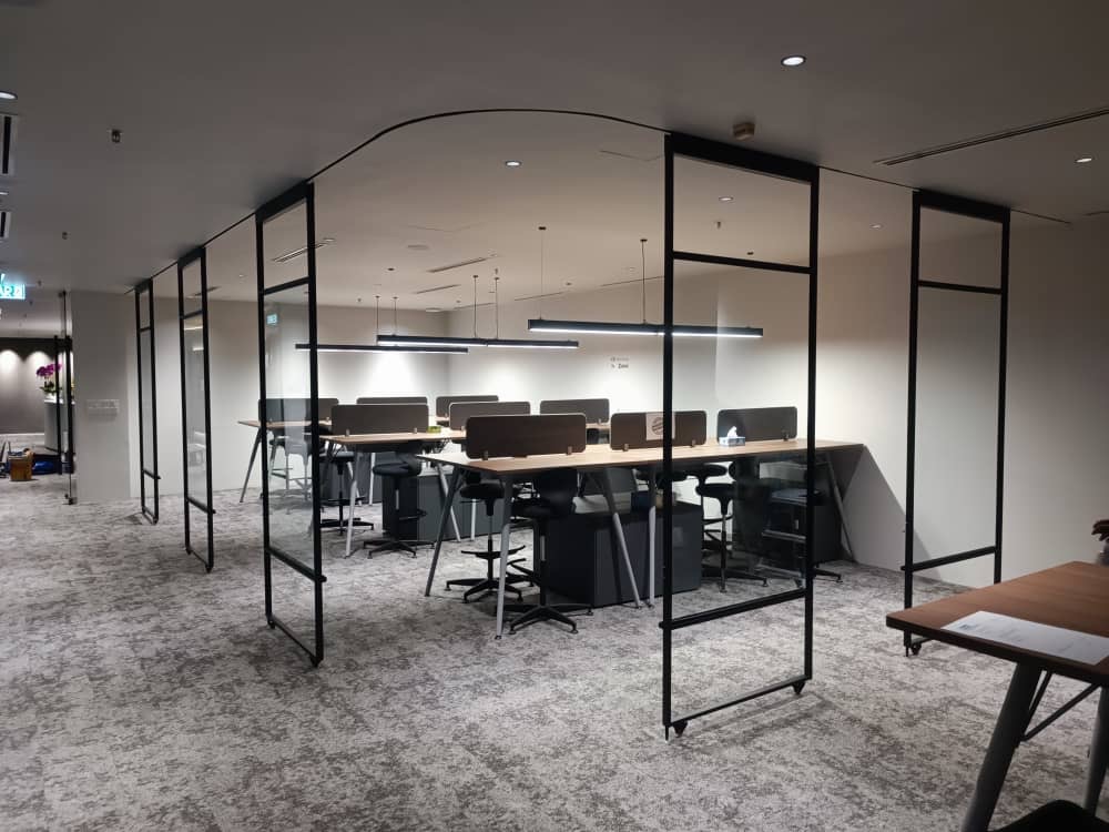glass partition