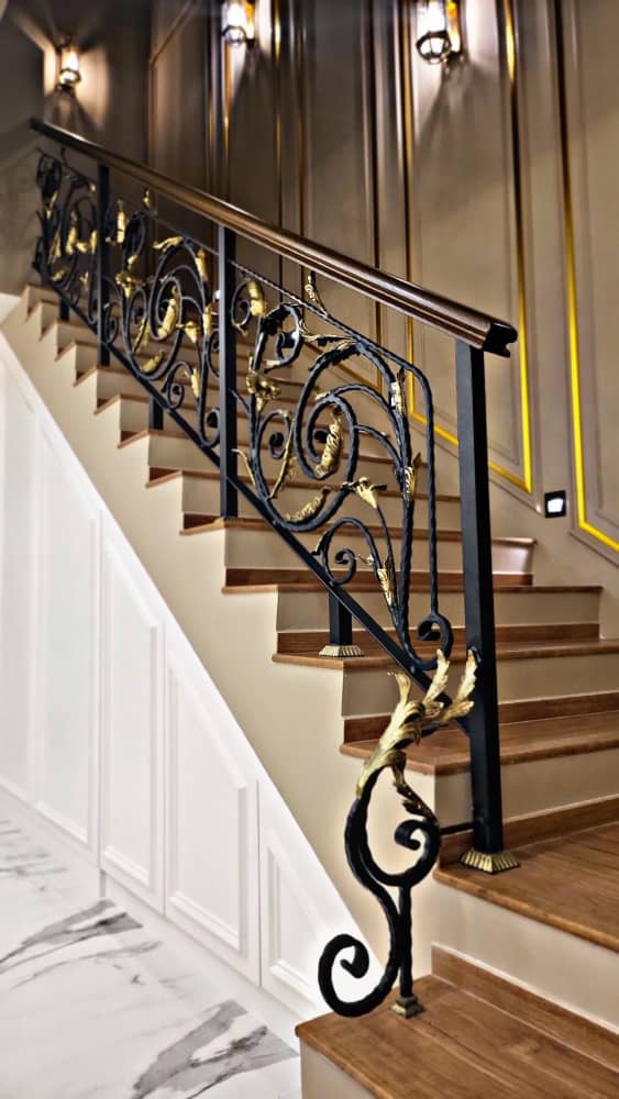 Wrought Iron wrought iron staircase railing