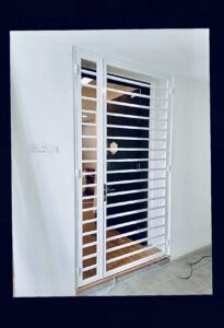 modern door grille