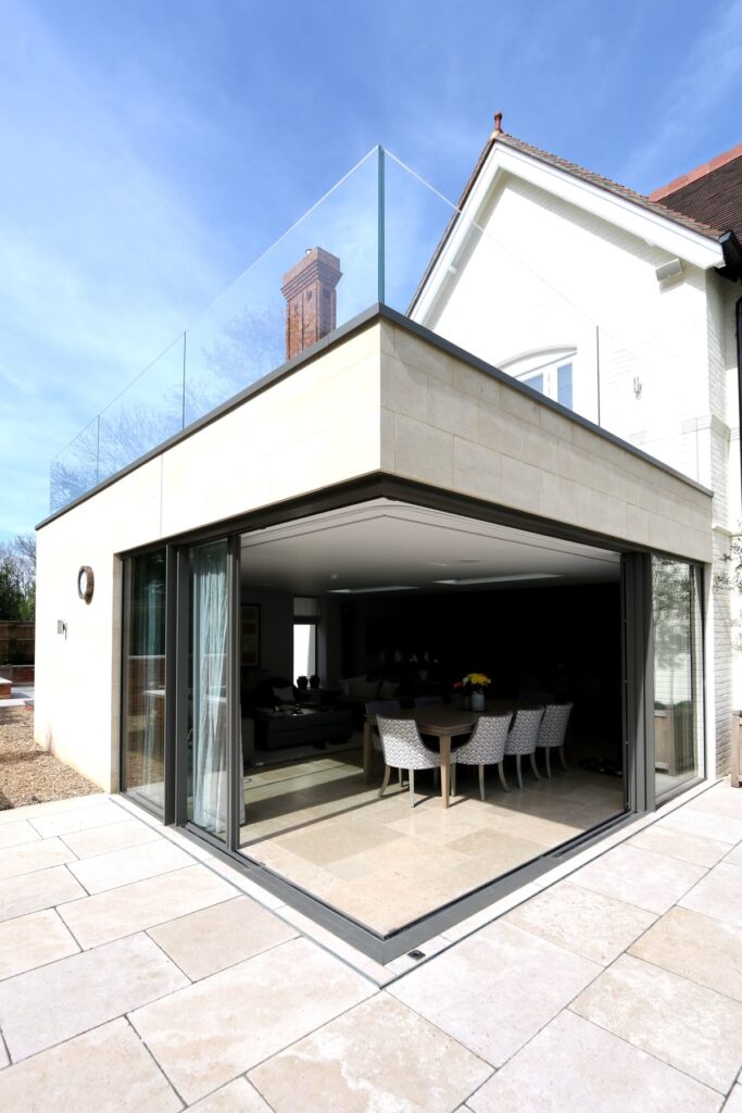 aluminum corner sliding doors 