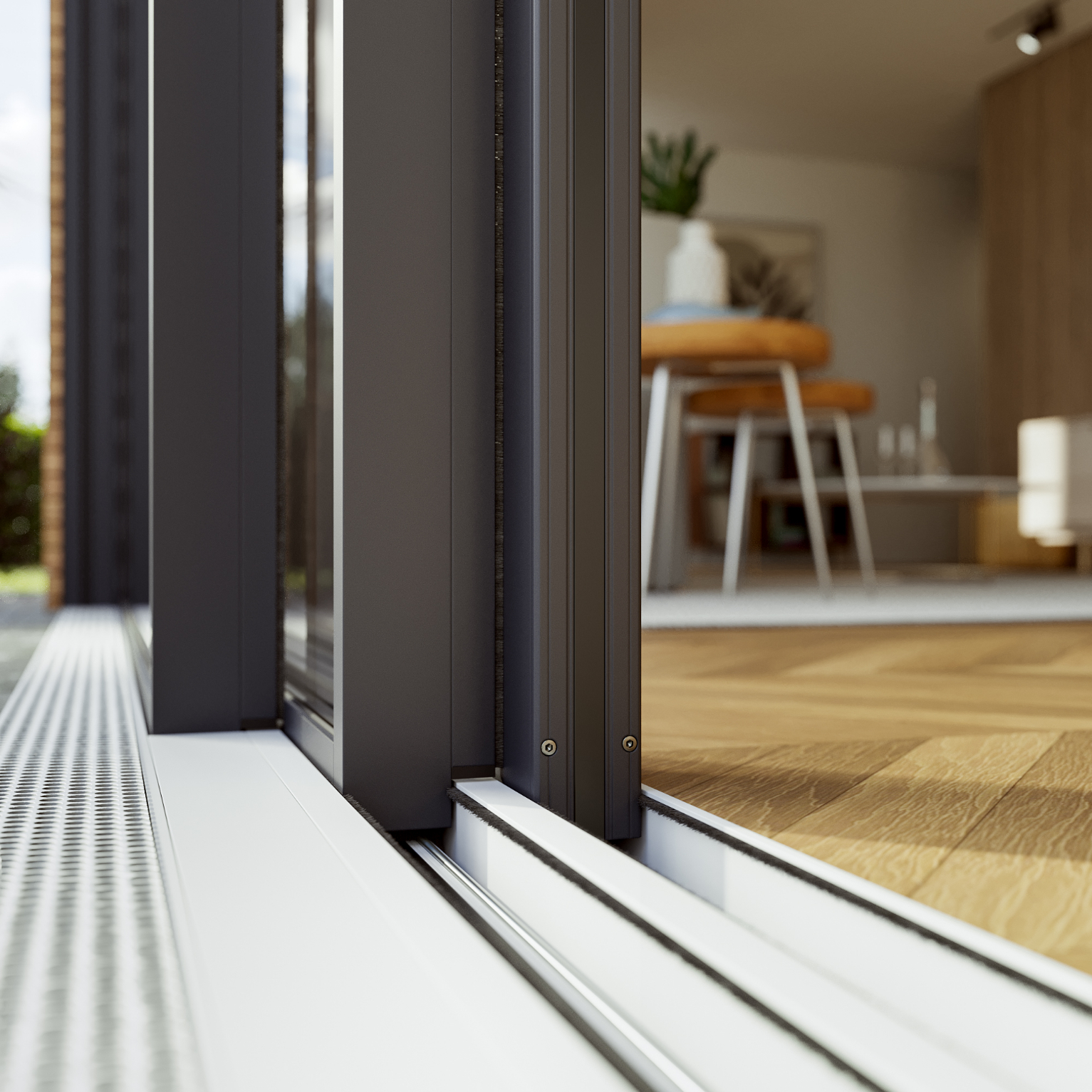 Aluminum Sliding Door in Malaysia Aluminum sliding door track