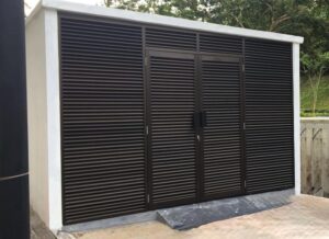 aluminum louvres door - Puchong