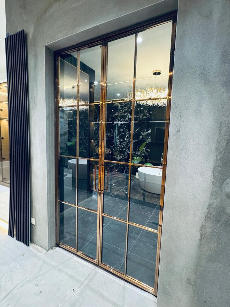 slim profile door