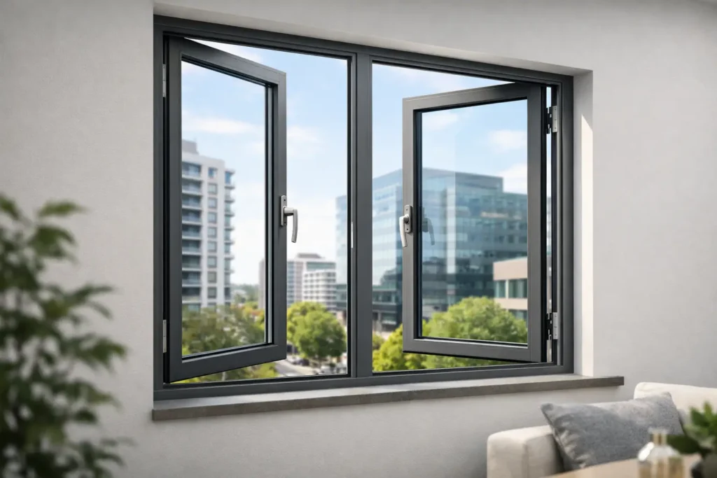 Aluminum Casement Windows for Modern Buildings
