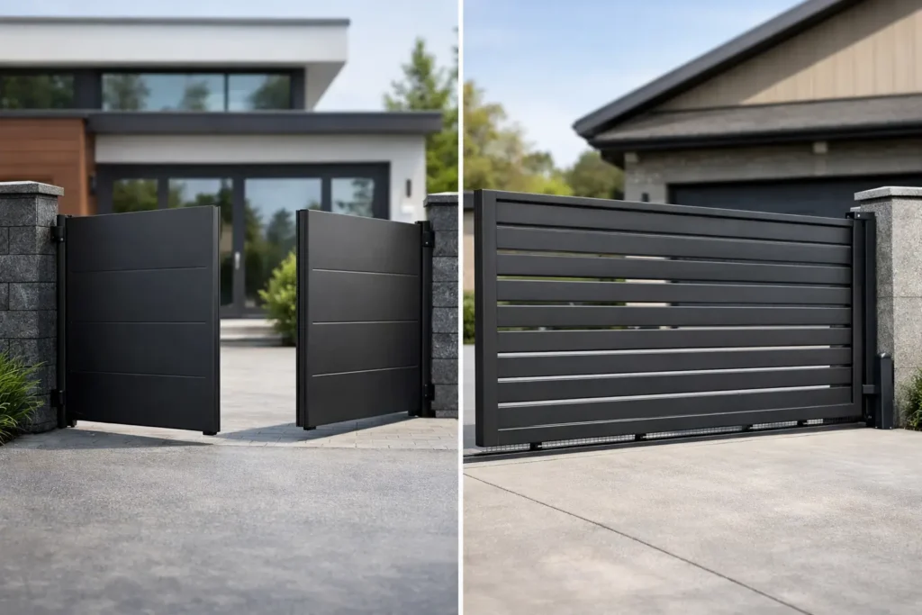 Trackless Versus Sliding Gates: Which Fits?