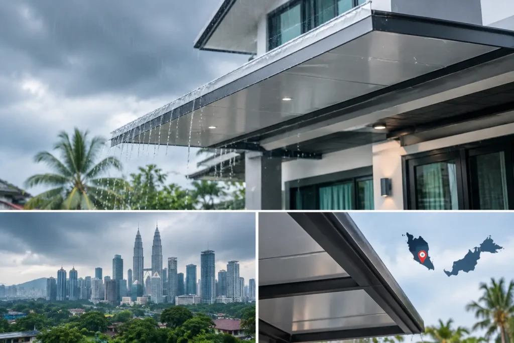 ACP Awning Durability in Malaysia’s Monsoon