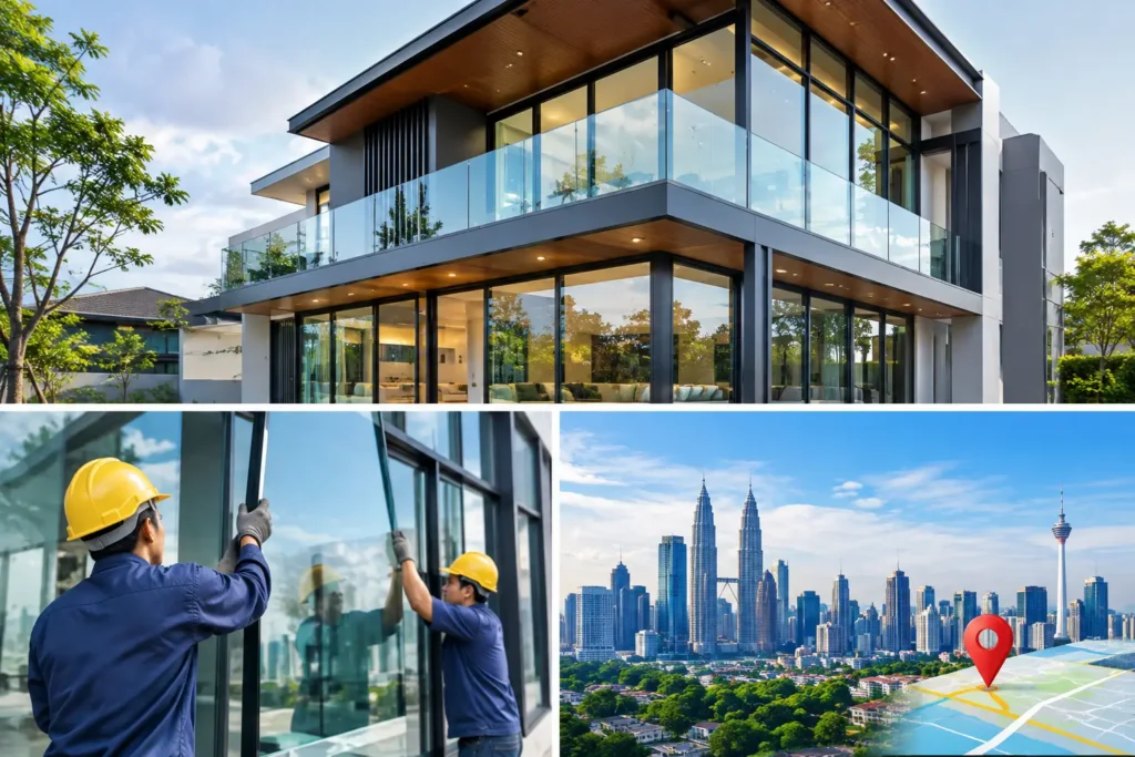 Glass & Aluminum Works Selangor for Modern Builds Glass & Aluminum Works Selangor for Modern Builds