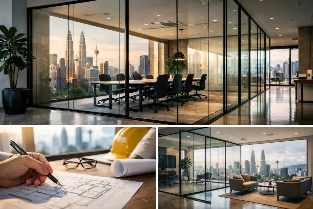 Glass Partition Planning Guide for KL Projects