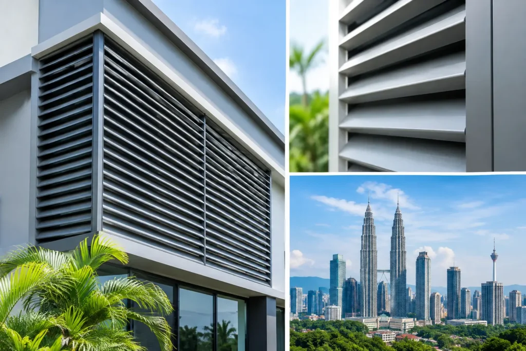 Aluminum Louver Design Guide for Malaysian Sites