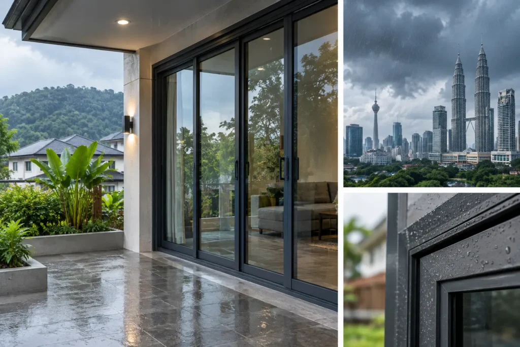 Can Aluminum Doors Resist Monsoons in Malaysia?